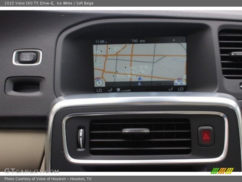 Ice White / Soft Beige 2015 Volvo S60 T5 Drive-E