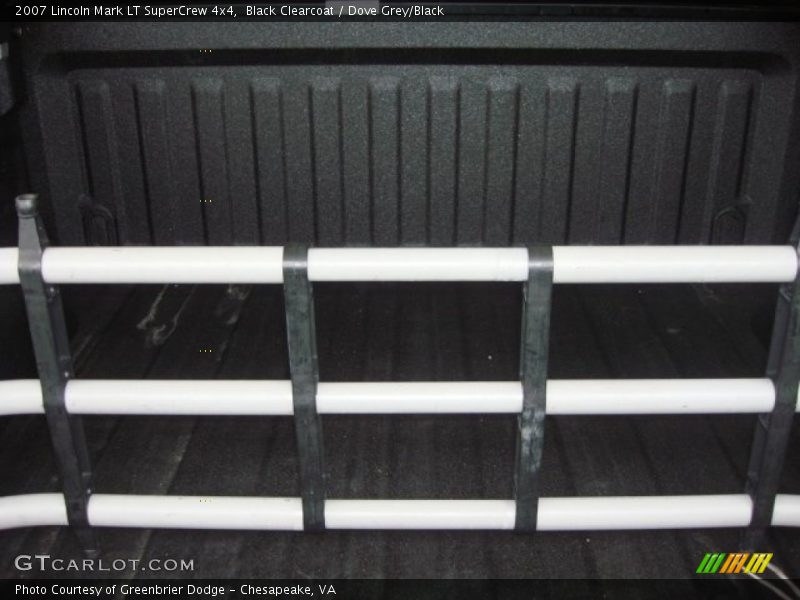 Black Clearcoat / Dove Grey/Black 2007 Lincoln Mark LT SuperCrew 4x4