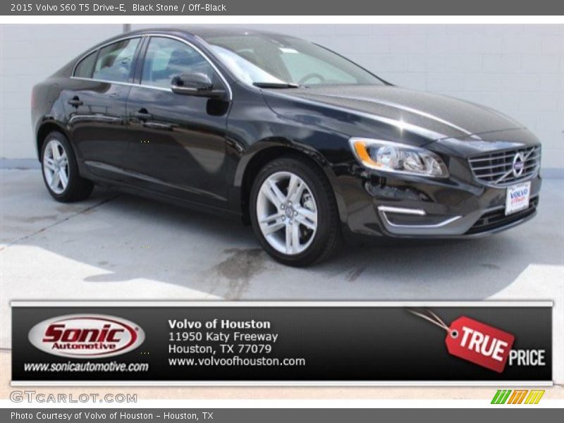 Black Stone / Off-Black 2015 Volvo S60 T5 Drive-E