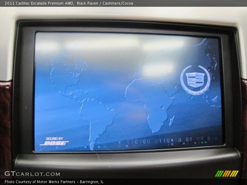 Black Raven / Cashmere/Cocoa 2011 Cadillac Escalade Premium AWD