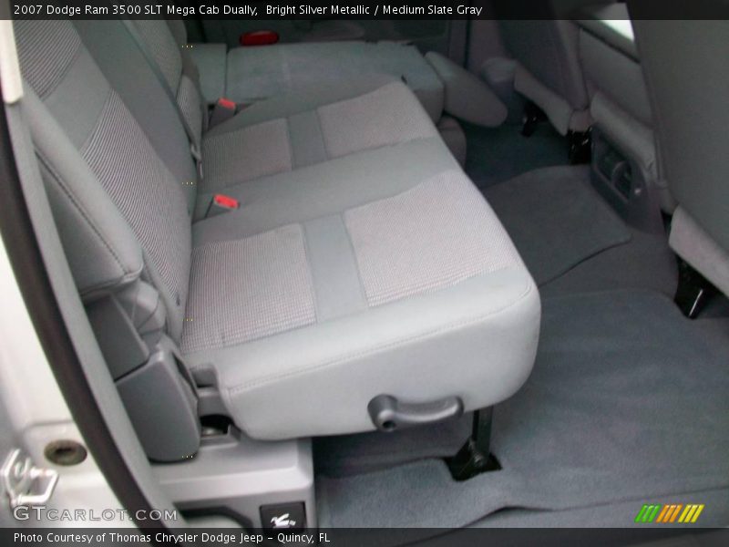 Bright Silver Metallic / Medium Slate Gray 2007 Dodge Ram 3500 SLT Mega Cab Dually