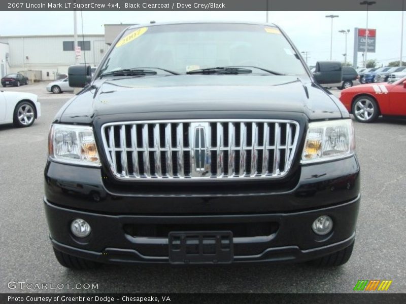 Black Clearcoat / Dove Grey/Black 2007 Lincoln Mark LT SuperCrew 4x4