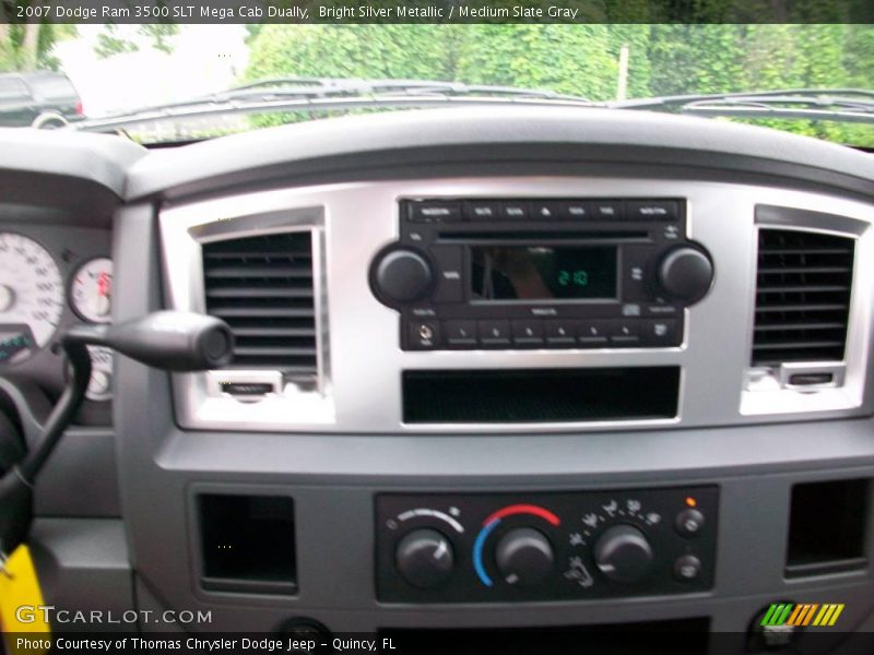 Bright Silver Metallic / Medium Slate Gray 2007 Dodge Ram 3500 SLT Mega Cab Dually