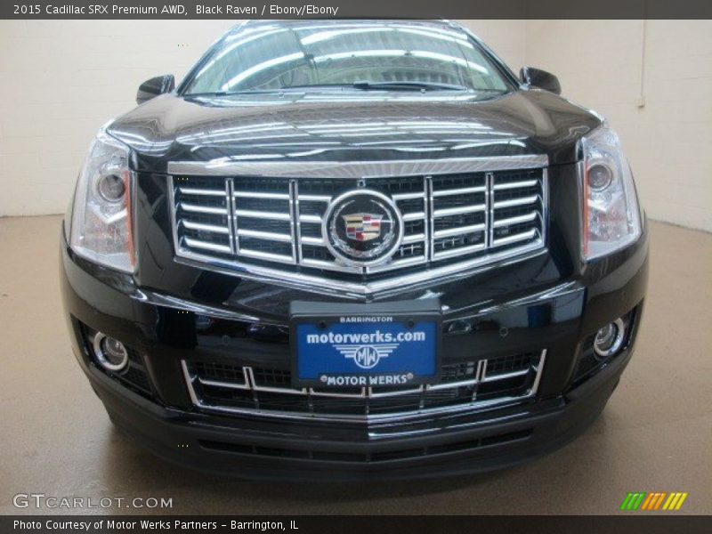 Black Raven / Ebony/Ebony 2015 Cadillac SRX Premium AWD