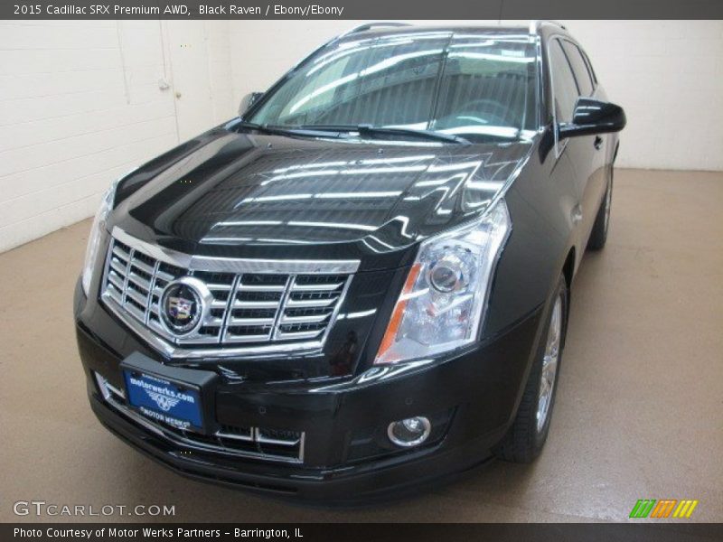 Black Raven / Ebony/Ebony 2015 Cadillac SRX Premium AWD