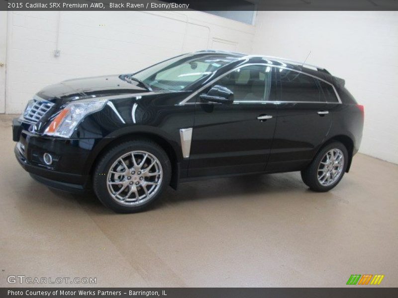 Black Raven / Ebony/Ebony 2015 Cadillac SRX Premium AWD