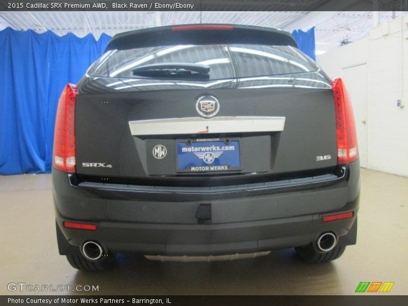 Black Raven / Ebony/Ebony 2015 Cadillac SRX Premium AWD