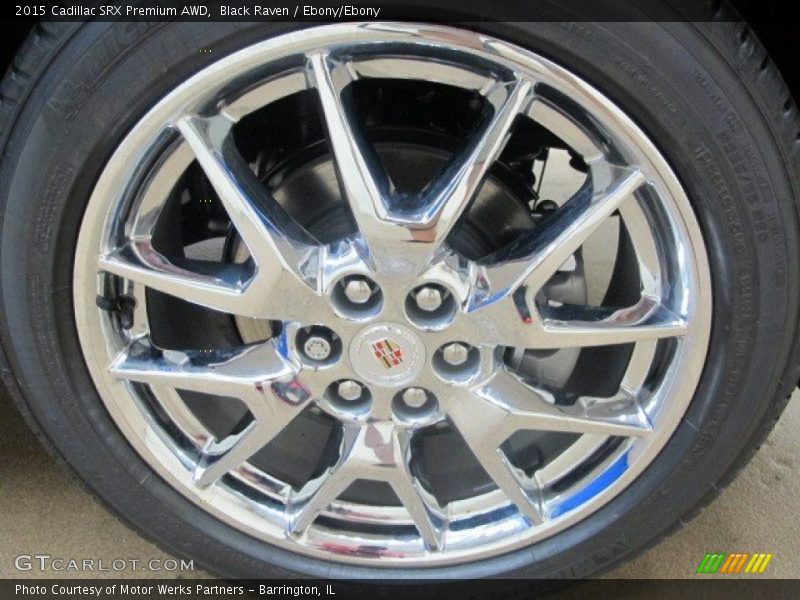Black Raven / Ebony/Ebony 2015 Cadillac SRX Premium AWD