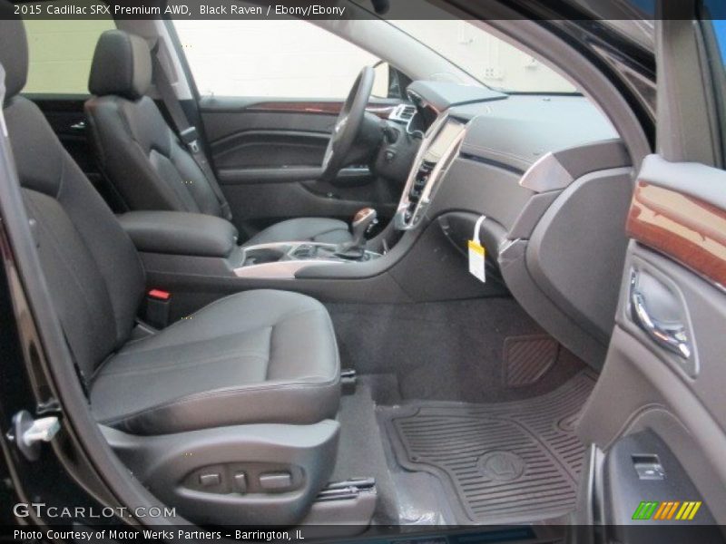 Black Raven / Ebony/Ebony 2015 Cadillac SRX Premium AWD
