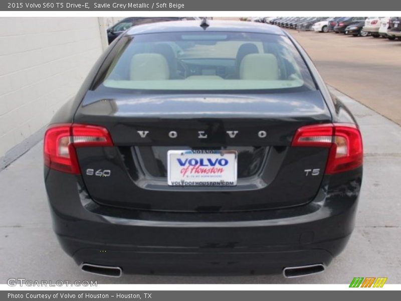 Savile Grey Metallic / Soft Beige 2015 Volvo S60 T5 Drive-E