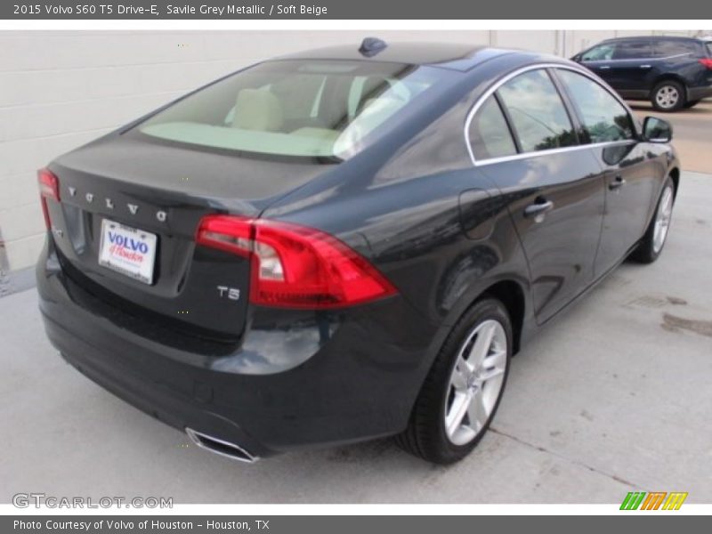 Savile Grey Metallic / Soft Beige 2015 Volvo S60 T5 Drive-E