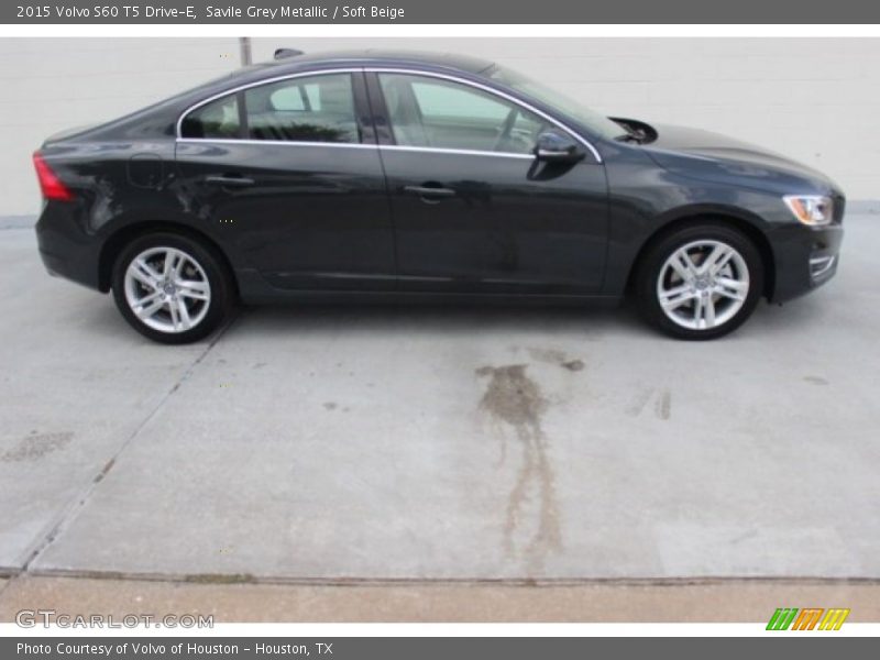 Savile Grey Metallic / Soft Beige 2015 Volvo S60 T5 Drive-E