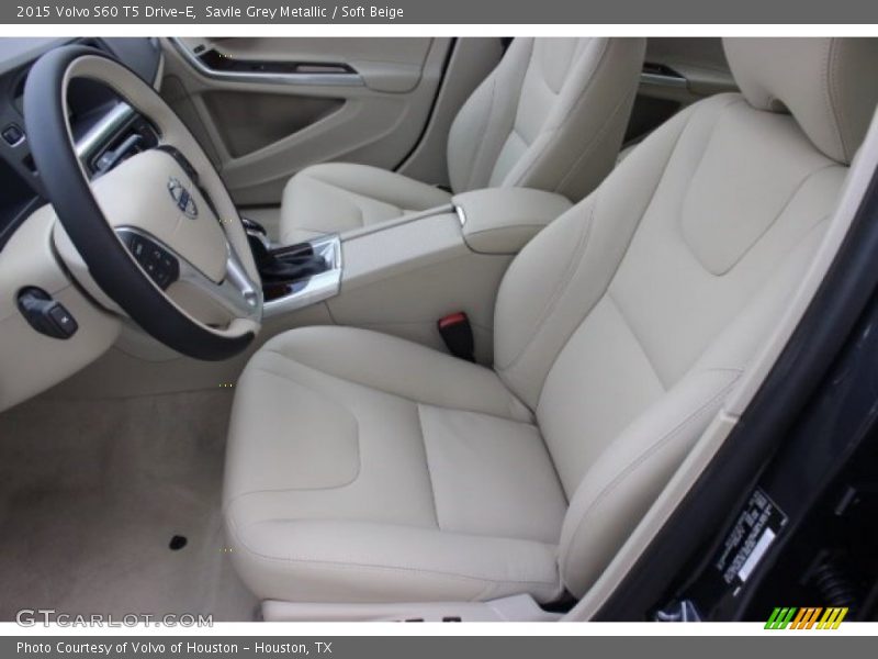 Savile Grey Metallic / Soft Beige 2015 Volvo S60 T5 Drive-E