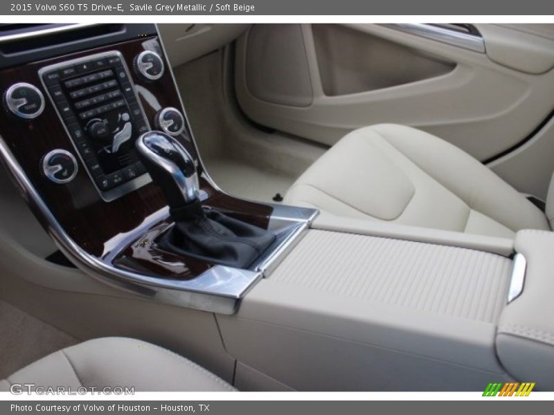 Savile Grey Metallic / Soft Beige 2015 Volvo S60 T5 Drive-E