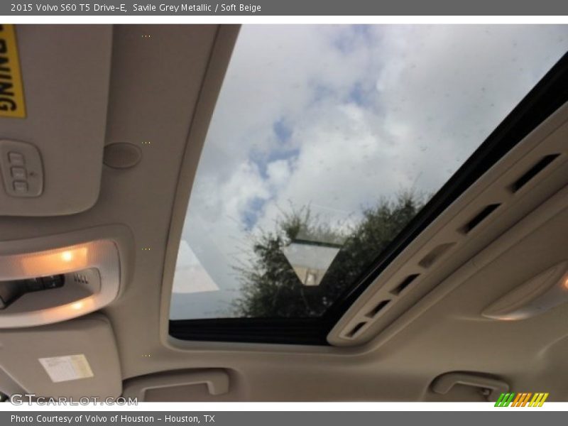 Savile Grey Metallic / Soft Beige 2015 Volvo S60 T5 Drive-E