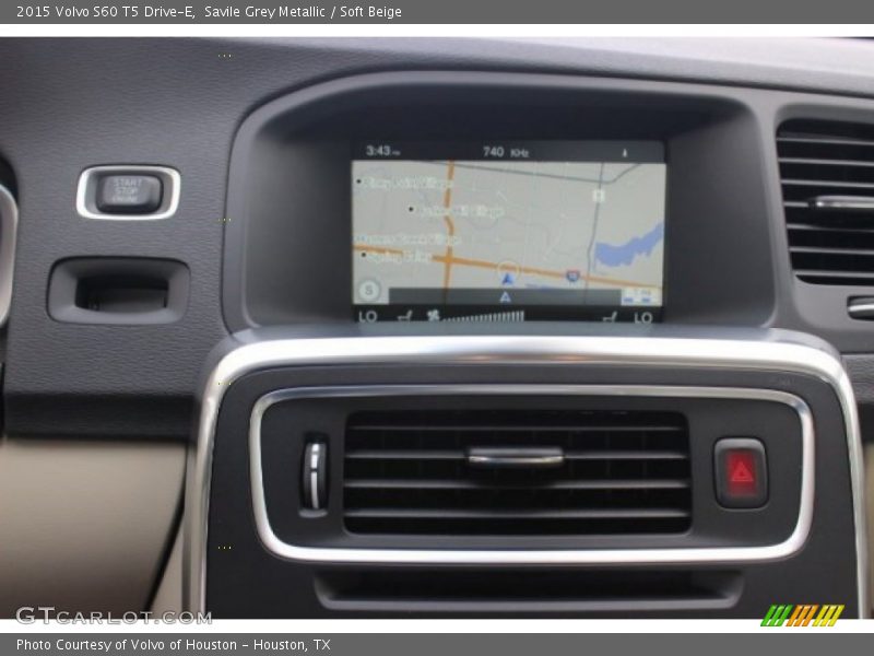 Savile Grey Metallic / Soft Beige 2015 Volvo S60 T5 Drive-E