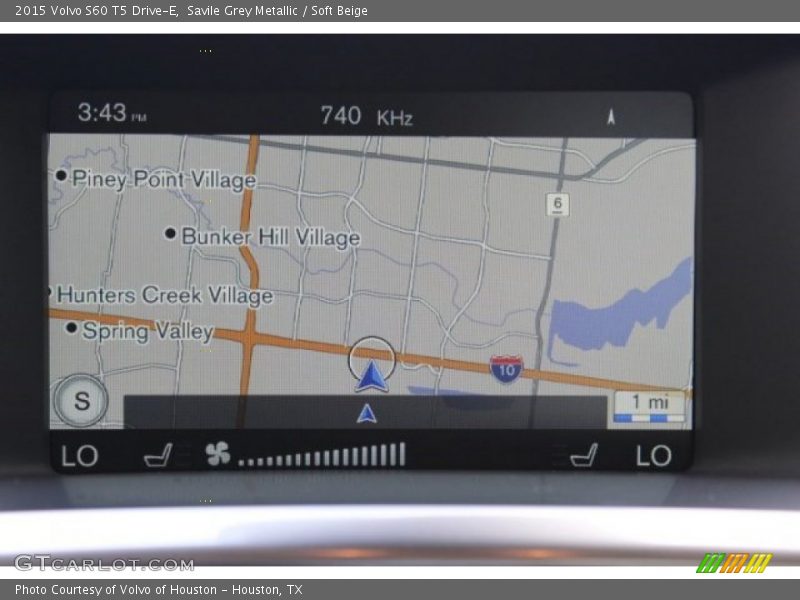 Savile Grey Metallic / Soft Beige 2015 Volvo S60 T5 Drive-E