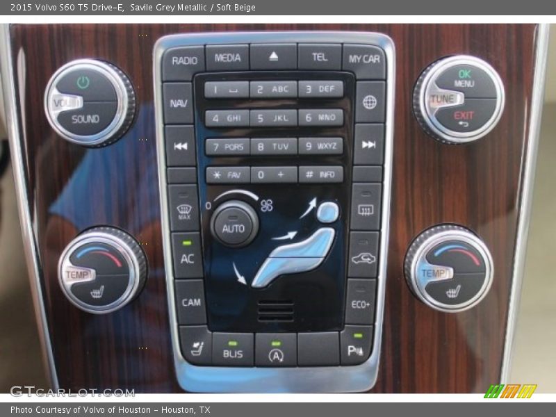 Savile Grey Metallic / Soft Beige 2015 Volvo S60 T5 Drive-E