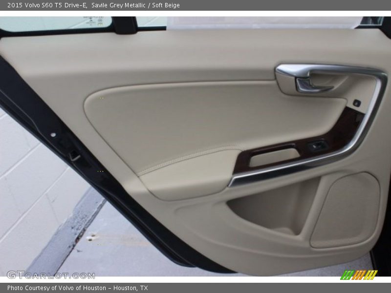 Savile Grey Metallic / Soft Beige 2015 Volvo S60 T5 Drive-E