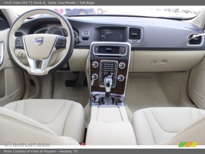 Savile Grey Metallic / Soft Beige 2015 Volvo S60 T5 Drive-E