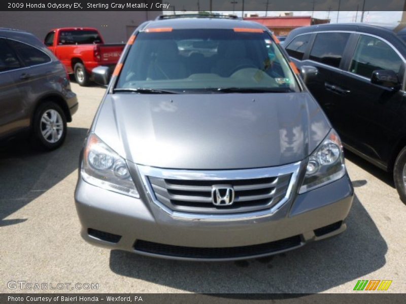 Sterling Gray Metallic / Gray 2009 Honda Odyssey EX