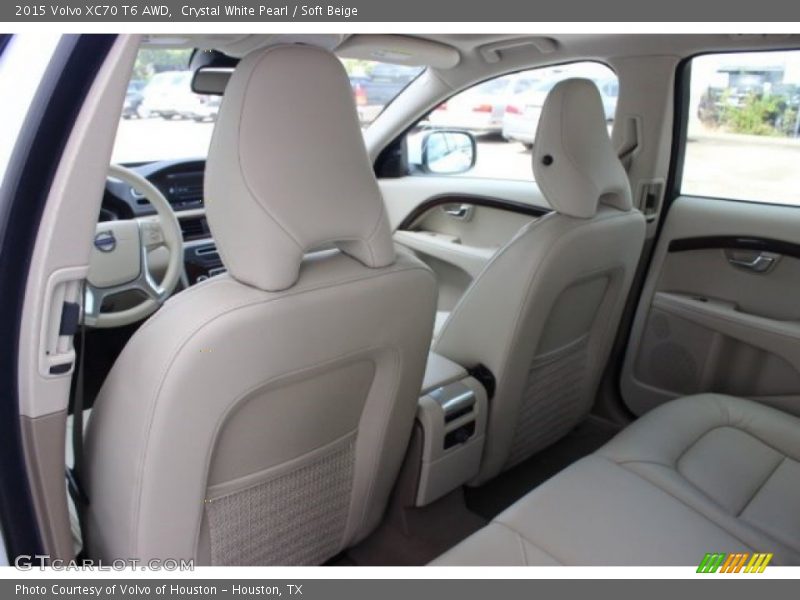 Rear Seat of 2015 XC70 T6 AWD