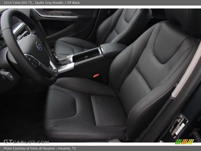 Saville Grey Metallic / Off Black 2014 Volvo S60 T5