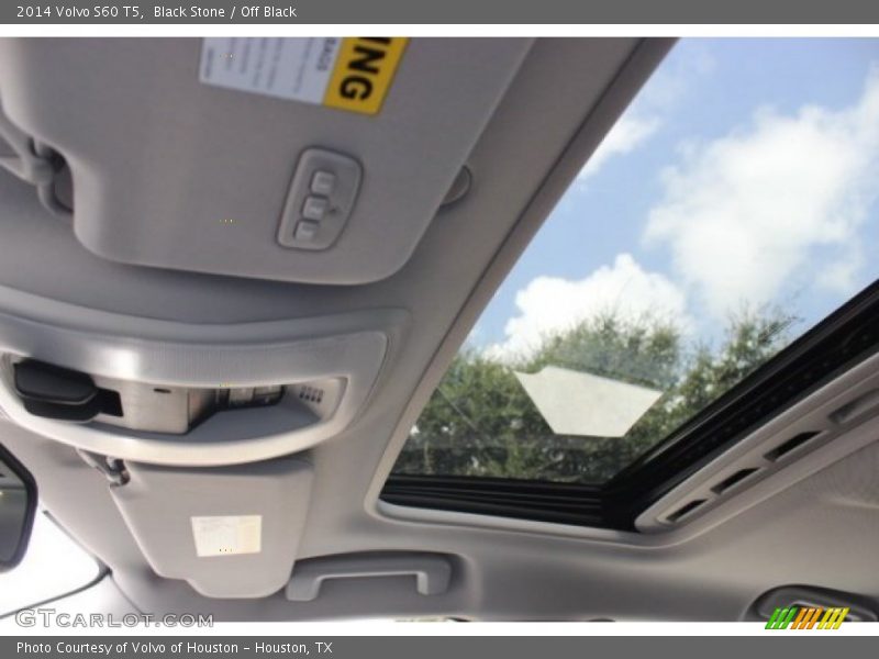 Sunroof of 2014 S60 T5