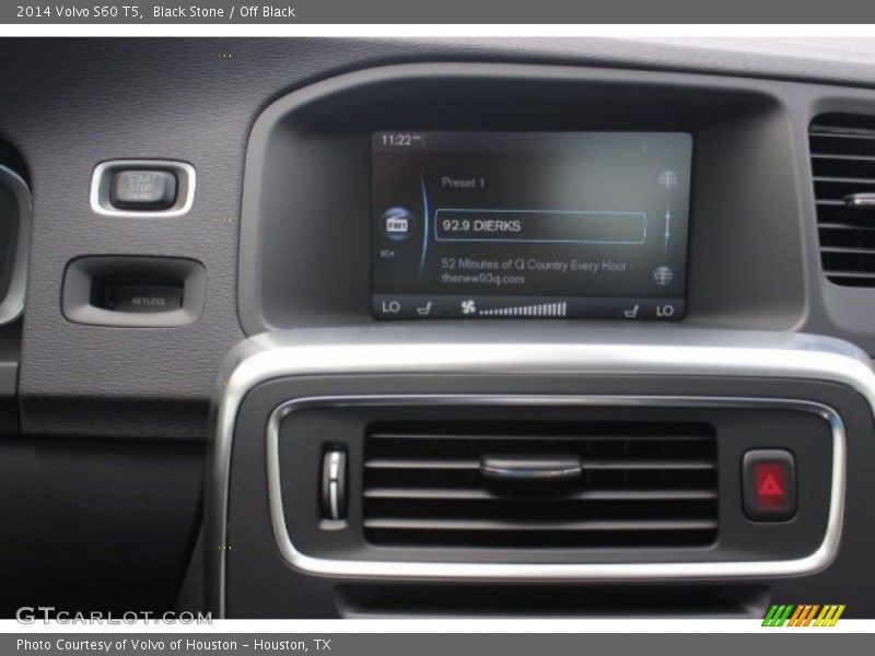 Controls of 2014 S60 T5