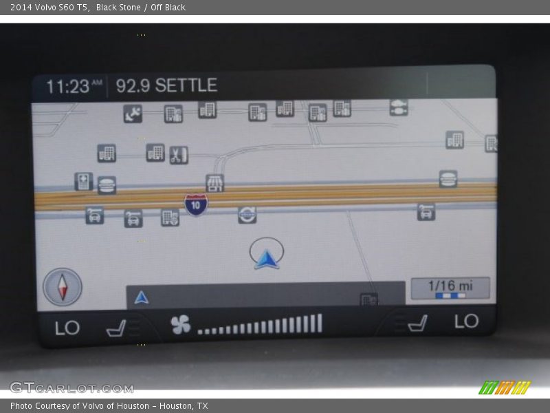 Navigation of 2014 S60 T5