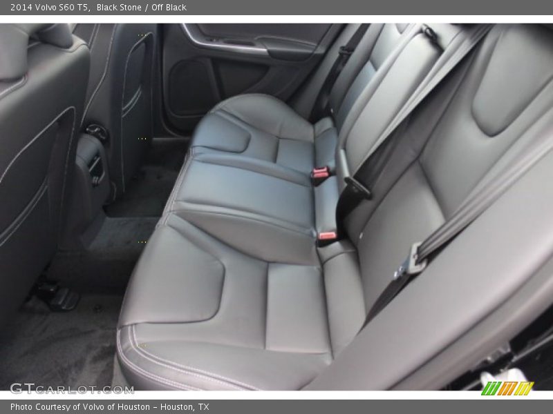 Rear Seat of 2014 S60 T5