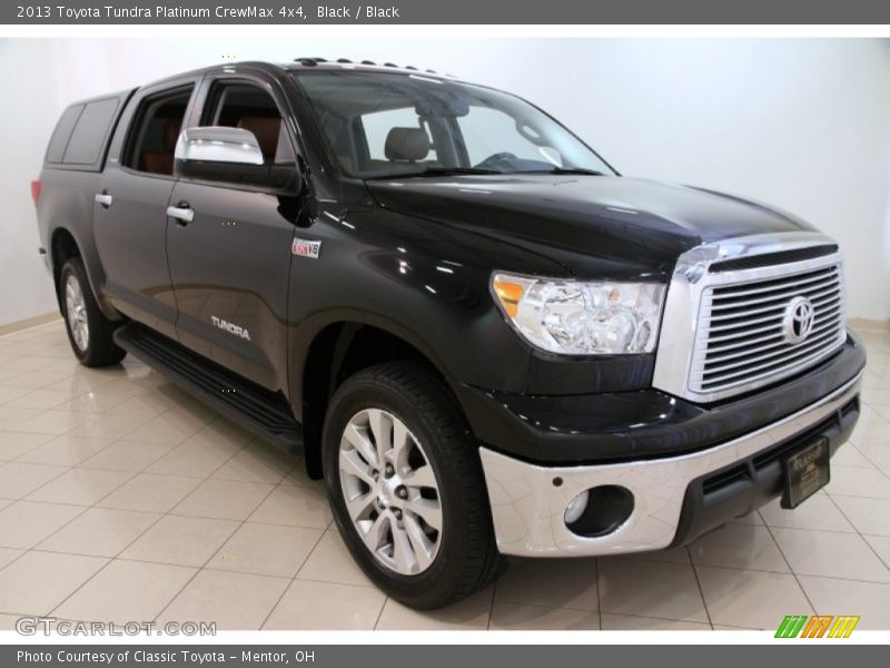 Black / Black 2013 Toyota Tundra Platinum CrewMax 4x4