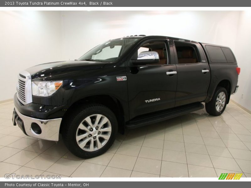 Black / Black 2013 Toyota Tundra Platinum CrewMax 4x4
