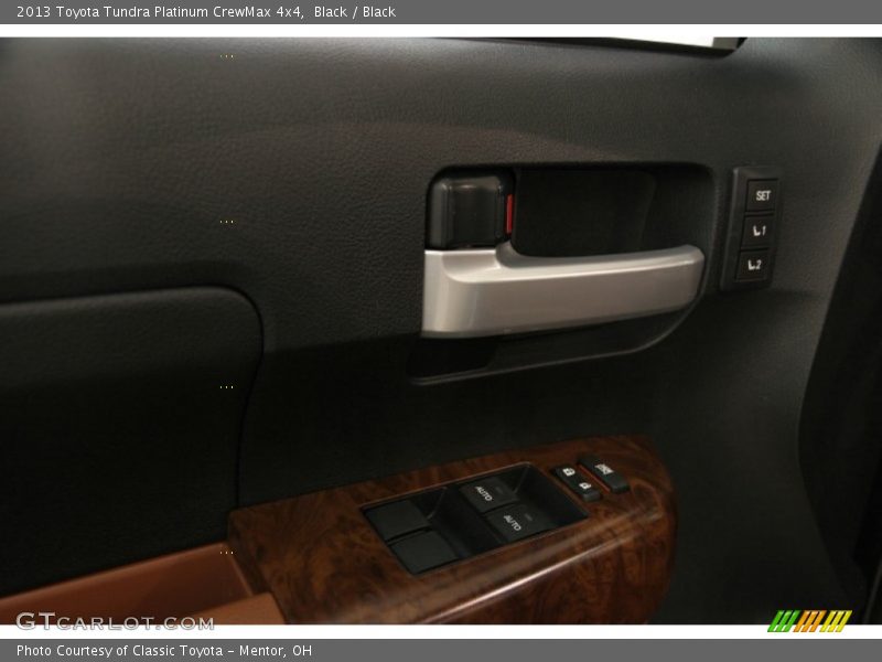 Black / Black 2013 Toyota Tundra Platinum CrewMax 4x4