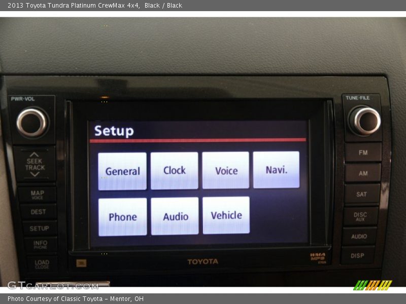 Black / Black 2013 Toyota Tundra Platinum CrewMax 4x4