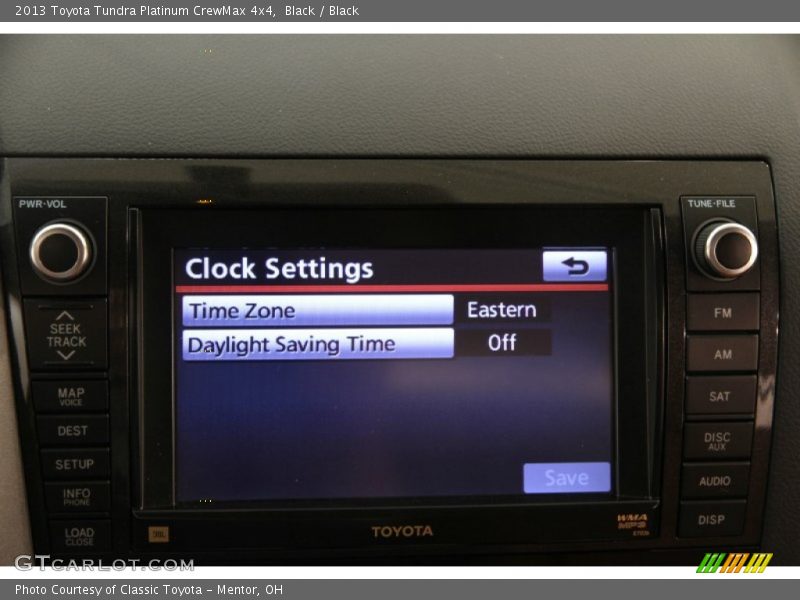 Black / Black 2013 Toyota Tundra Platinum CrewMax 4x4