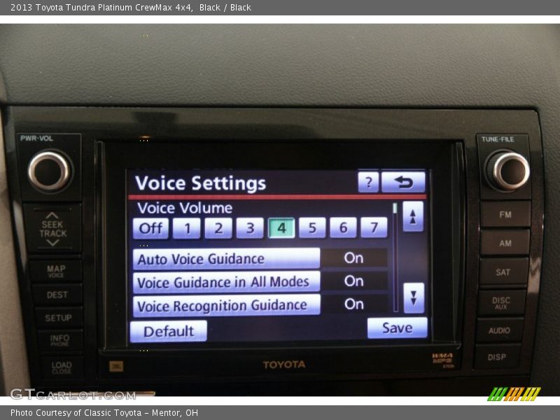 Black / Black 2013 Toyota Tundra Platinum CrewMax 4x4