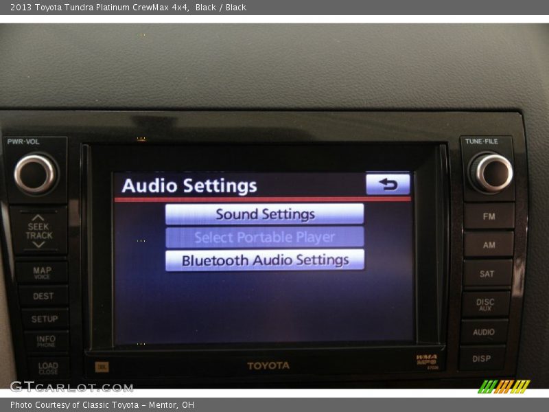 Black / Black 2013 Toyota Tundra Platinum CrewMax 4x4