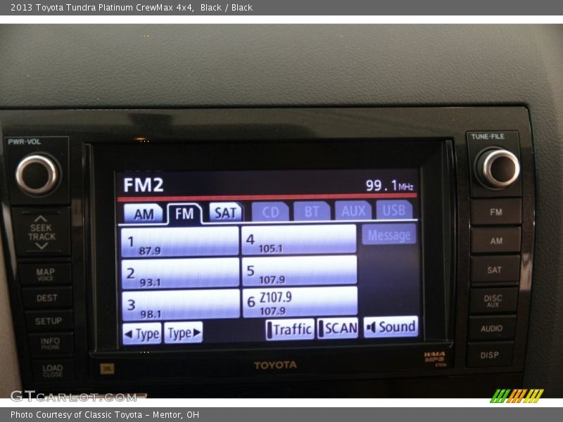 Black / Black 2013 Toyota Tundra Platinum CrewMax 4x4