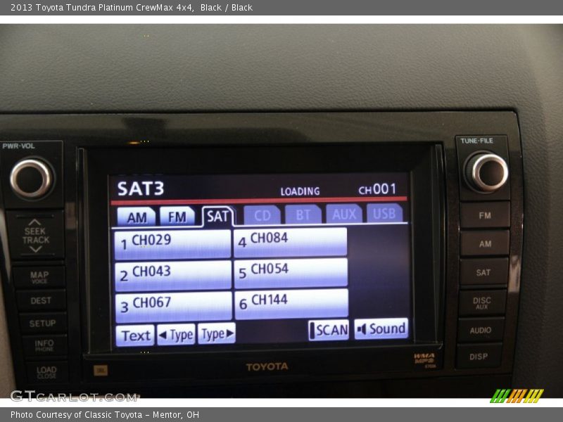 Black / Black 2013 Toyota Tundra Platinum CrewMax 4x4