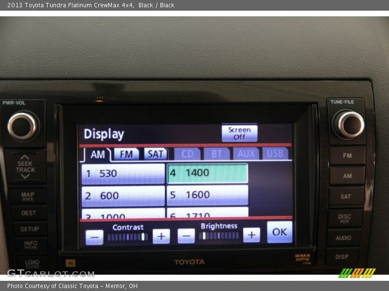 Black / Black 2013 Toyota Tundra Platinum CrewMax 4x4