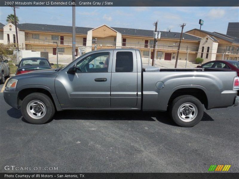 Granite Gray / Slate 2007 Mitsubishi Raider LS Extended Cab