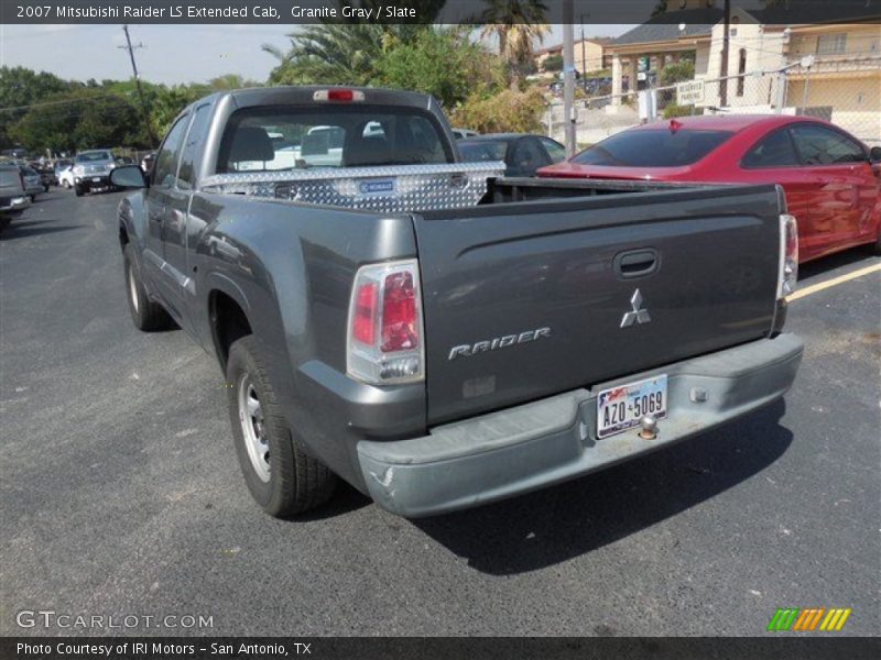 Granite Gray / Slate 2007 Mitsubishi Raider LS Extended Cab