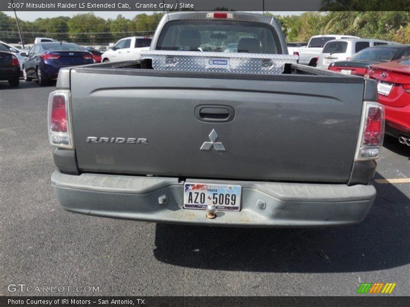 Granite Gray / Slate 2007 Mitsubishi Raider LS Extended Cab