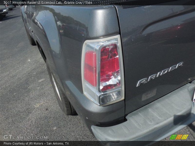 Granite Gray / Slate 2007 Mitsubishi Raider LS Extended Cab