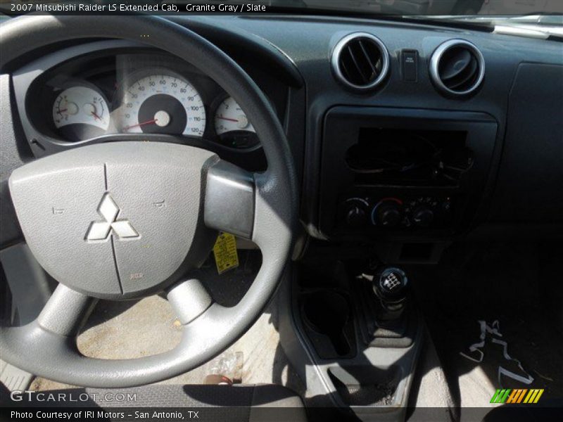 Granite Gray / Slate 2007 Mitsubishi Raider LS Extended Cab