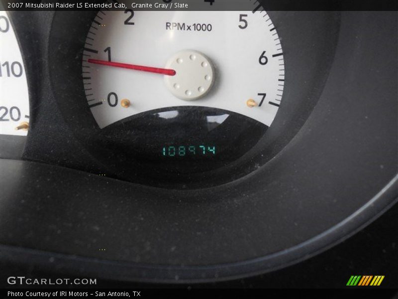 Granite Gray / Slate 2007 Mitsubishi Raider LS Extended Cab
