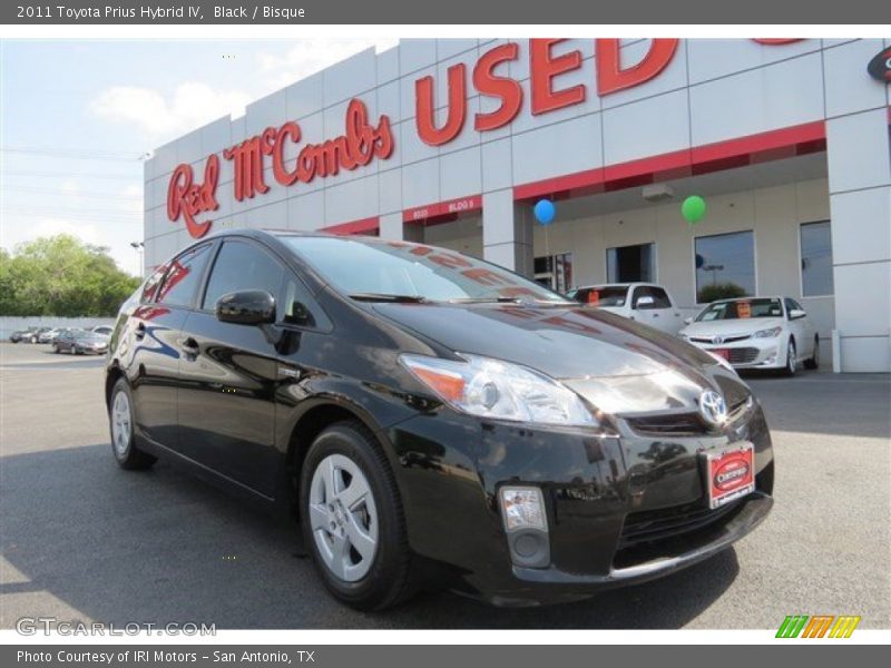 Black / Bisque 2011 Toyota Prius Hybrid IV