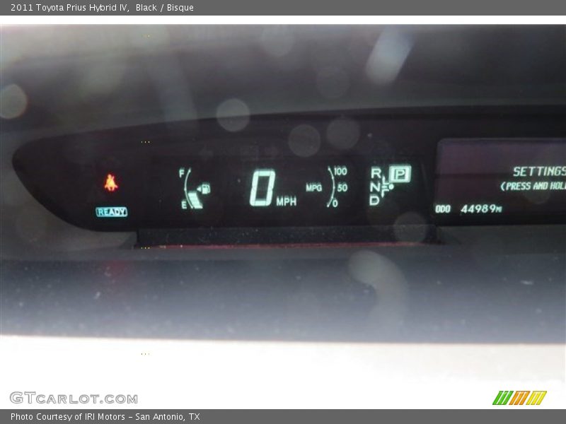 Black / Bisque 2011 Toyota Prius Hybrid IV