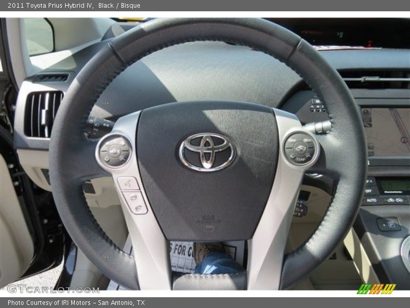 Black / Bisque 2011 Toyota Prius Hybrid IV